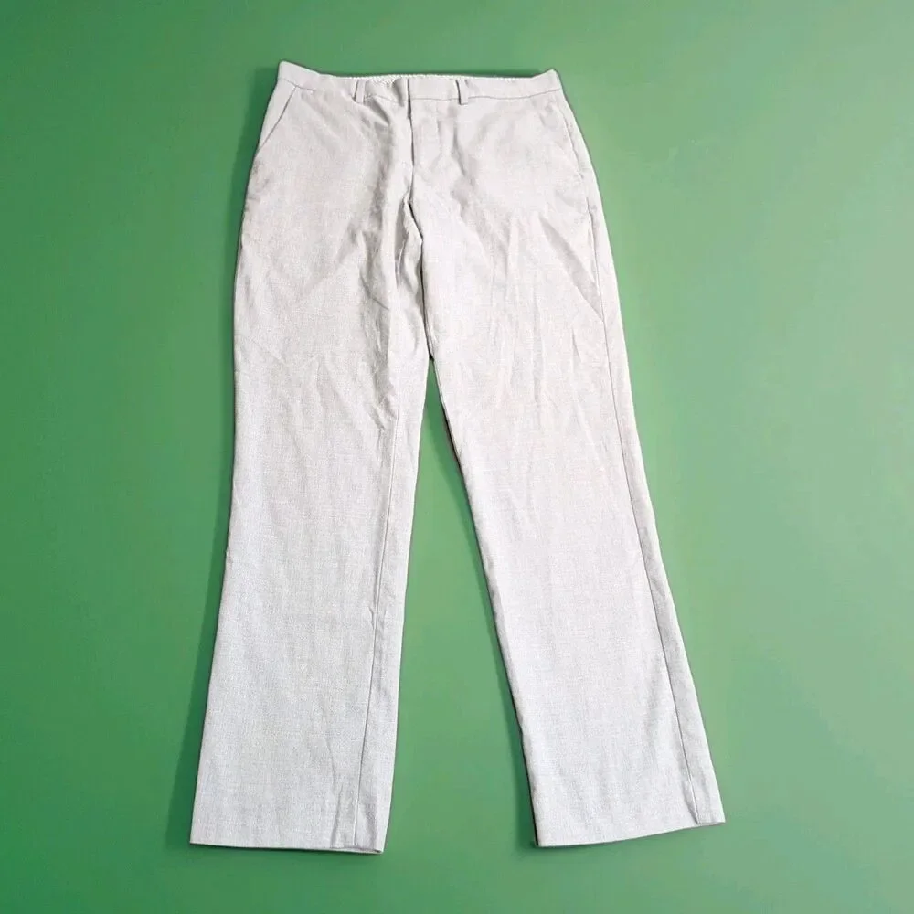 Express‎ Slim Knit Trousers Dress Pants Gray Men's 30x30 (Tag 30/32)